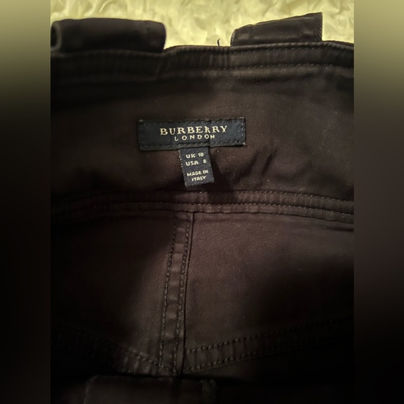 Burberry London Black Cargo Skirt 8 - Picture 4 of 11
